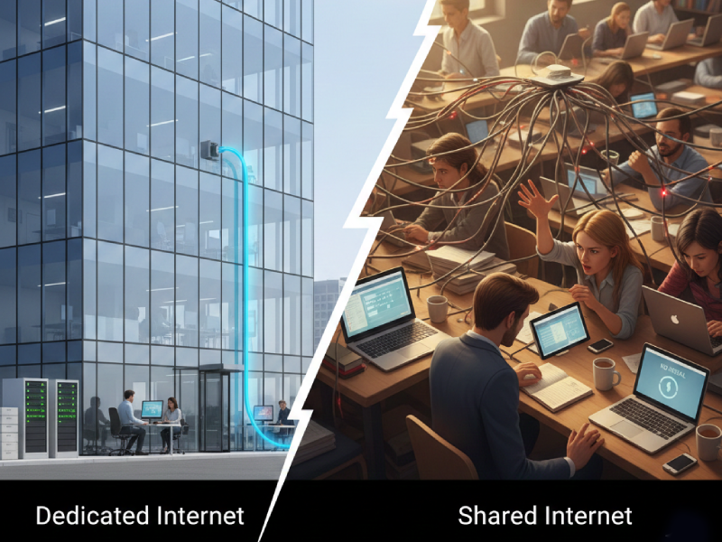 Dedicated vs Shared Internet in Egypt: What Businesses in Egypt Need