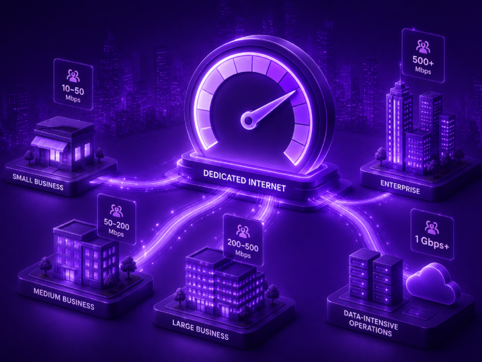 How Much Dedicated Internet Bandwidth Does Your Business Need?